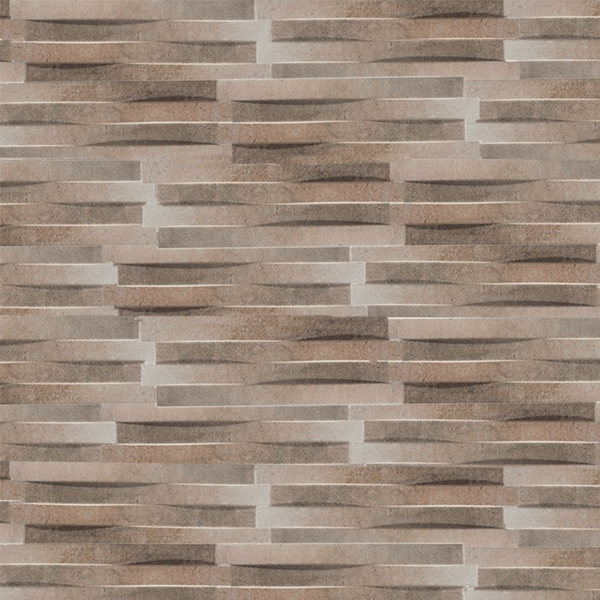 Πλακάκι επένδυσης τοίχου Agatha Tokyo Taupe 17x52 cm